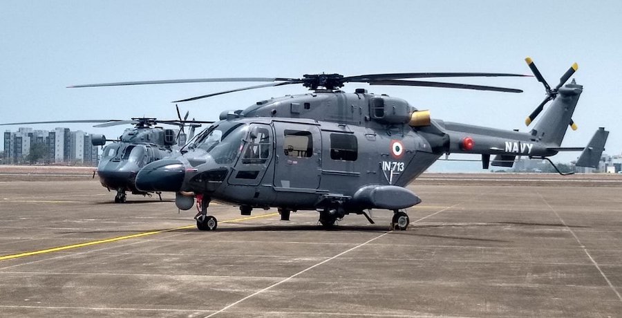 Maurice achète un Dhruv Mk-III, un hélicoptère moderne utilisé par la marine indienne