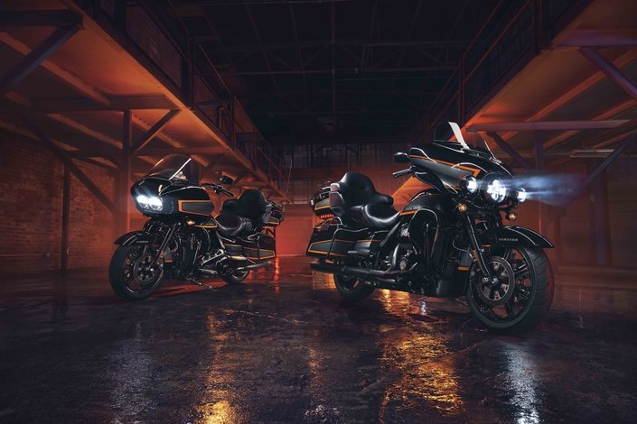 Une nouvelle couleur chez Harley Davidson