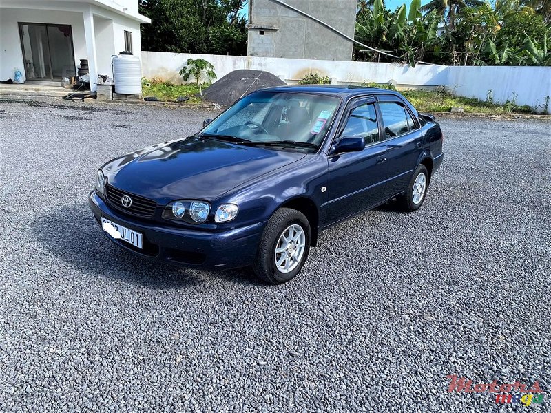 2001 Toyota Corolla EE110 Manual 1.3L JAPAN in Roches Noires - Riv du Rempart, Mauritius - 2