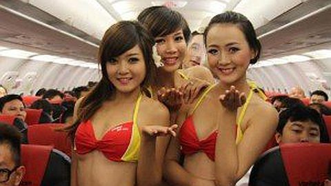 Vietnam Airline, Vietjet Air Fined For Putting In Flight Bikini Show
