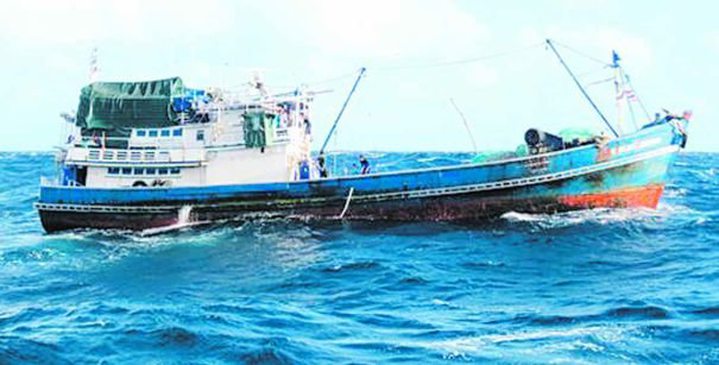 Thai Vessel Seized For Illegal Fishing In Nazareth