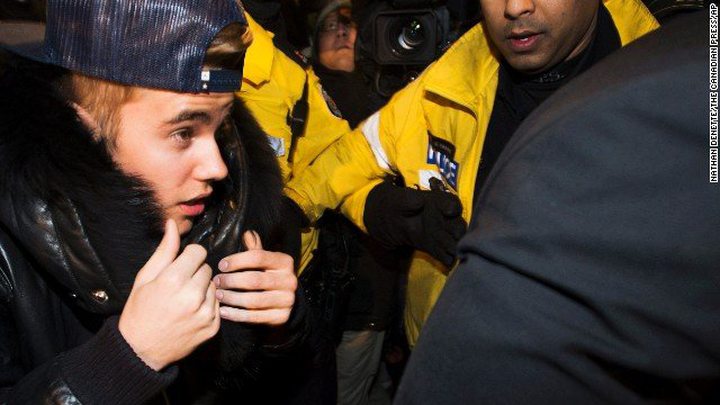Justin Bieber, Facing Assault Charge In Canada...