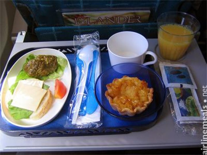 Air Mauritius: plateaux-repas ou nourriture ..