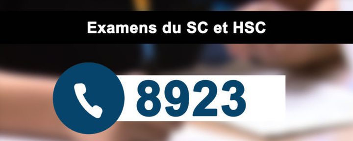 Examens du SC et HSC : Une hotline ...
