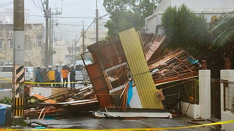 Typhoon Neoguri Batters Japan