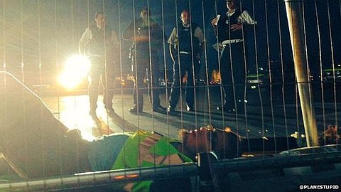 Heathrow Airport Climate Change Protest Delays Flights