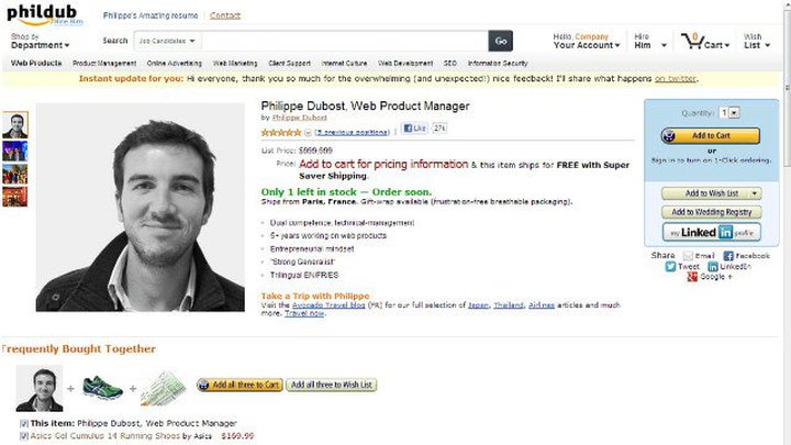 Fake Amazon Resume Proves the Power of Personal...