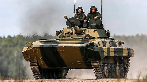 Russia Builds Up Army Near Ukraine Border