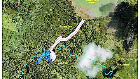 Rivière du Poste : les Travaux Préliminaires sur le Barrage Enclenchés