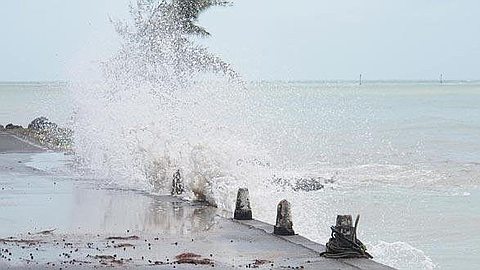 Cyclone Amara Blackout and Flood Rodrigues