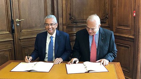 Global business sector : Un accord signé pour une coopération entre Maurice et l’OCDE