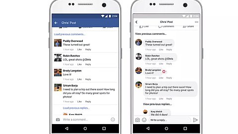 Facebook redesign nixes the blue profile header and adds circular pictures