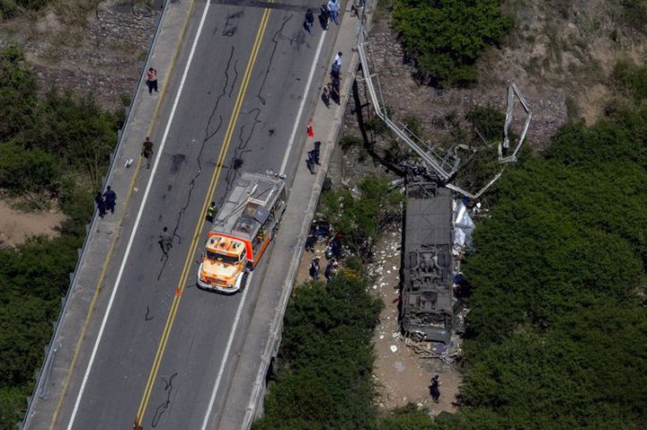 Bus Crash in Argentina Kills Over 40 Policmen