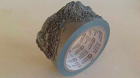 Picture of the Day: Duct Tape Landscape