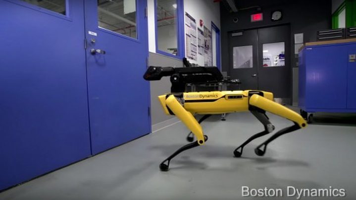 Boston Dynamics' Robot Opens Doors...