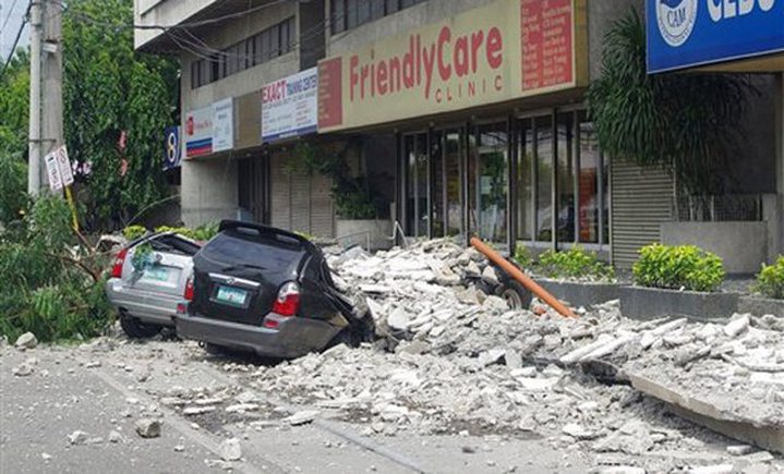 Magnitude-7.1 Earthquake Hits the Philippines