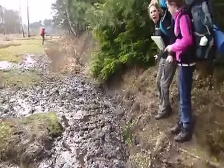 Video of the Day: Jumping Over Mud Gone Totally ..