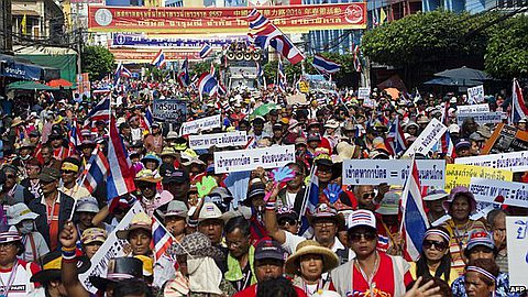 Thailand Election: Several Hurt in Bangkok Gun Battle