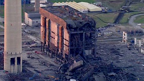 UK, Didcot Power Station: Four Feared Dead and Five Injured After Building Collapse