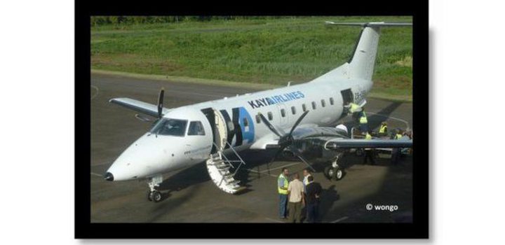 Comoros: Arrival of an Inter-Island Aircraft