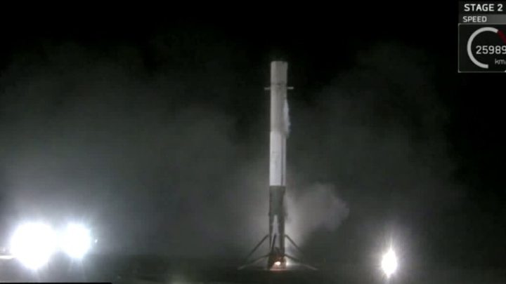 SpaceX Successfully Lands Rocket ..