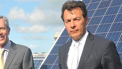 Une ferme solaire voit le jour à Mont-Choisy