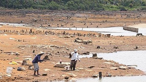 Drought: Tanks at Alarming Rate