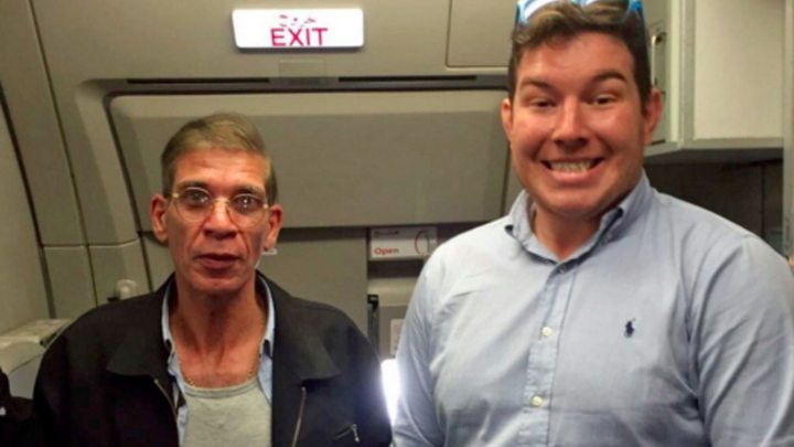 Grinning British Man With EgyptAir Hijacker...