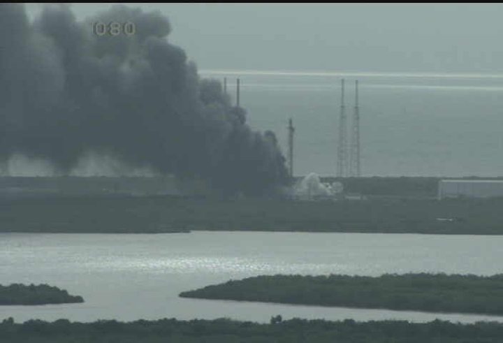 Falcon 9 Rocket Explosion