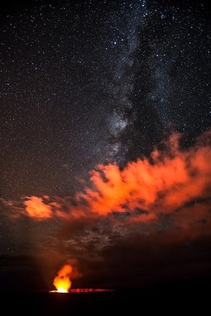 Picture of the Day: Milkyway Over Halema?uma?u ...