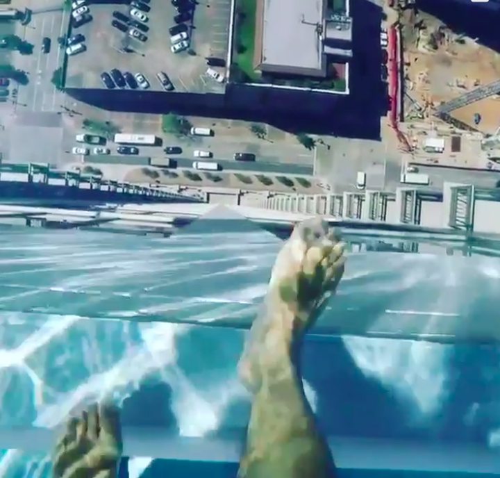 Sky pool in Houston, US, lets you fly and swim..