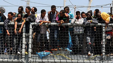 Mass Migrant Rescue Operation Underway in Mediterranean