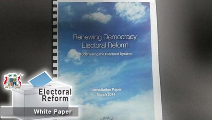 Livre Blanc sur la Réforme Electorale & Réactions