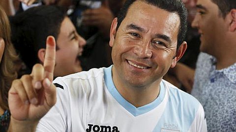 No Joke: Guatemalan Comedian Wins Presidency in Landslide