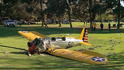 Harrison Ford 'Battered, But Ok' After Small-Plane Crash, Son Says