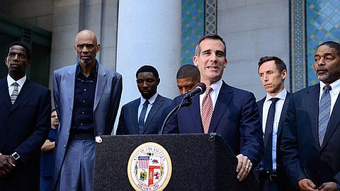 Donald Sterling Will Fight to Keep Clippers, Garcetti Predicts