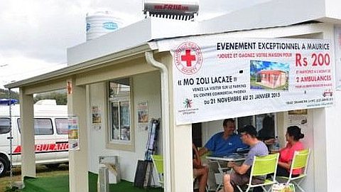 Loterie de la Croix-Rouge: une Maison Ecologique pour Rs 200