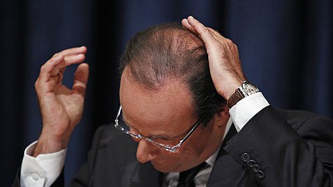 Balding French president Francois Hollande's private hairdresser 'is paid €10,000 a month'