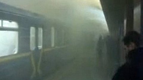 Fire in the Moscow Metro: 4500 Evacuees