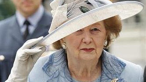 Britain's "Iron Lady" Margaret Thatcher Dies