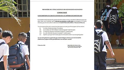 Registration in Grade 10 in the Academies on Monday, December 9