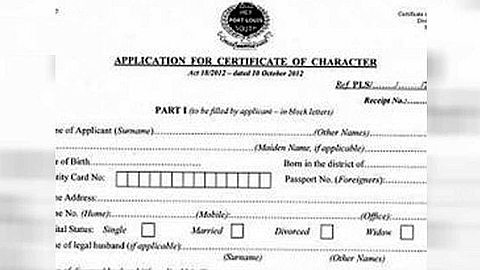 Certificat de moralité : Les demandes peuvent désormais être faites en ligne