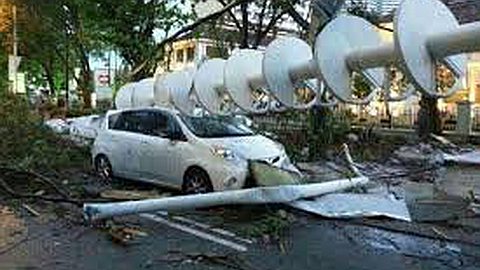 Video of the Day: Penang UMNO Building Collapse
