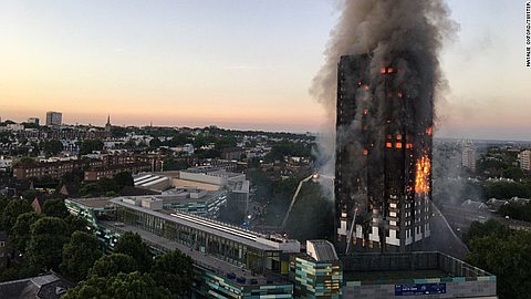 Several dead in west London residential tower inferno