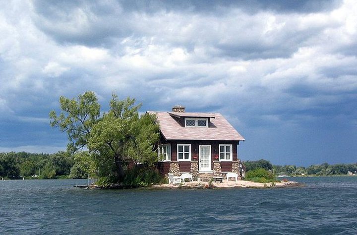 Picture of the Day: Just Room Enough Island
