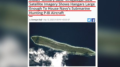 Selon un article du magazine indien Swarajya : l’Inde est en train de construire des hangars suffisamment grands pour abriter des avions de chasse sous-marine P-81