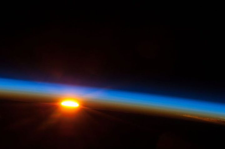 Picture of the Day: Sunrise from Space