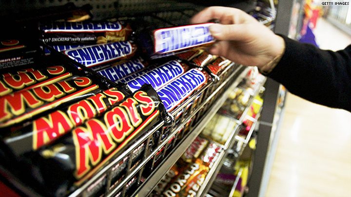 Mars Et Snickers: Les Chocolats Distribués ...