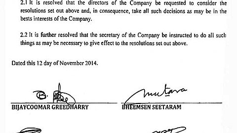 Bet On Line: Allégations de Faux de Deux Actionnaires