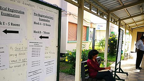 Medical Council: 58 % d’échecs pour les examens Pre Reg